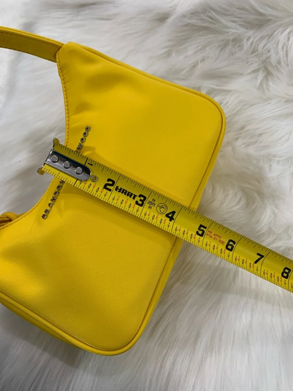 Brandon Blackwood Syl Bag In Yellow Nylon - Picture 12 of 15